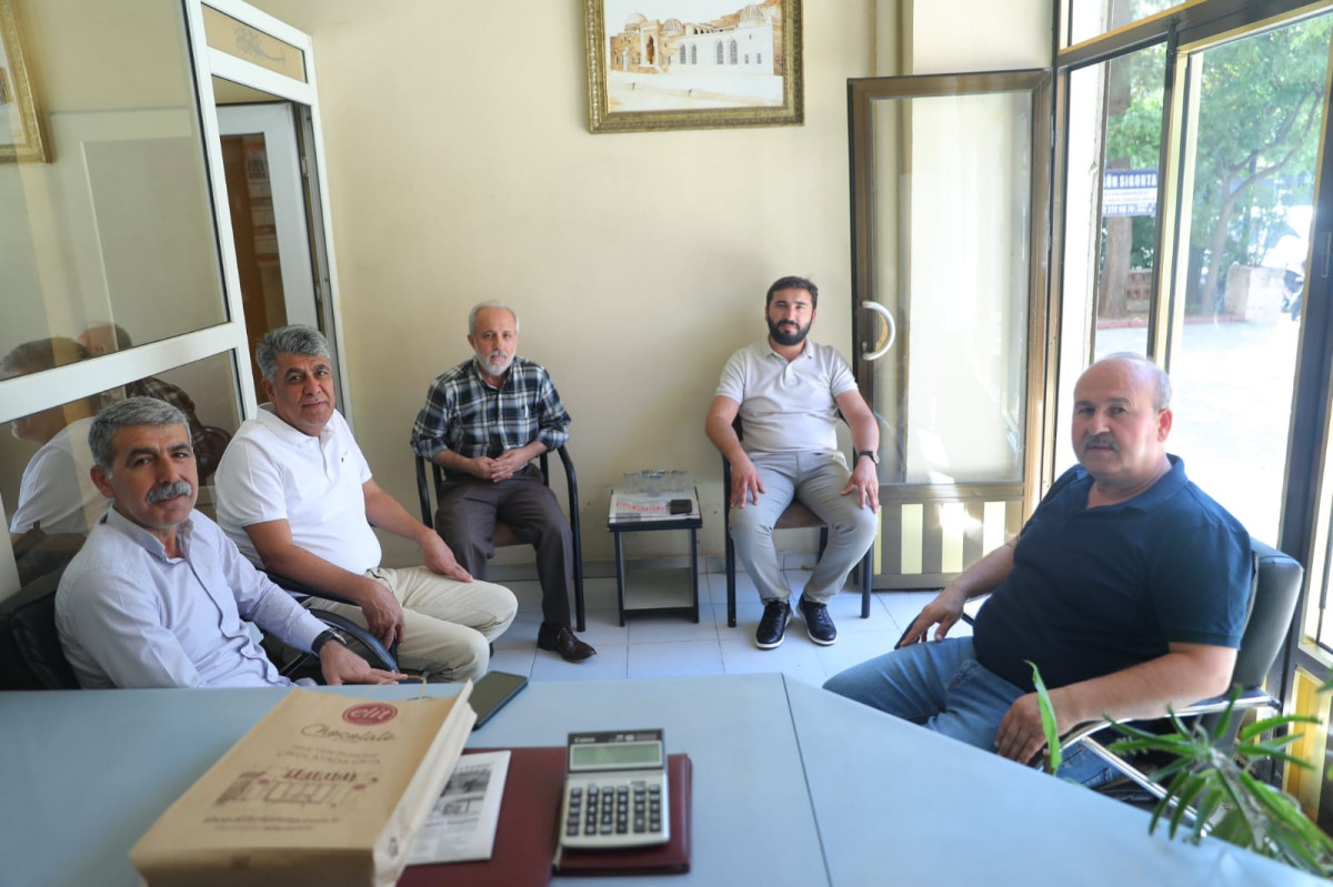 Artuklu Belediye Başkanı Amak'tan Gazetemize Ziyaret