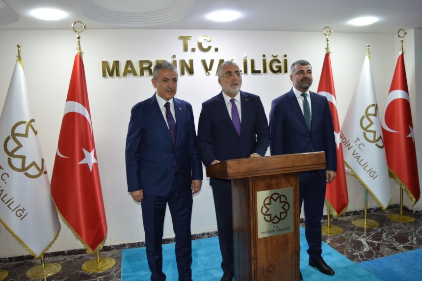 Bakan Işıkhan, Mardin Valiliği'ni ziyaret etti