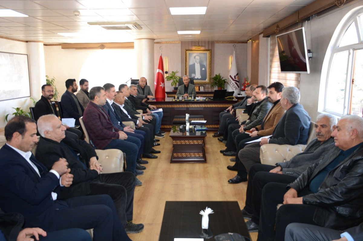 Başkan İpek, Birim Müdürleriyle Toplantı Yaptı