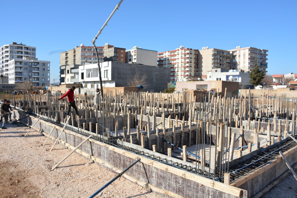 İlçenin en büyük Taziye Evi’nin temeli atıldı