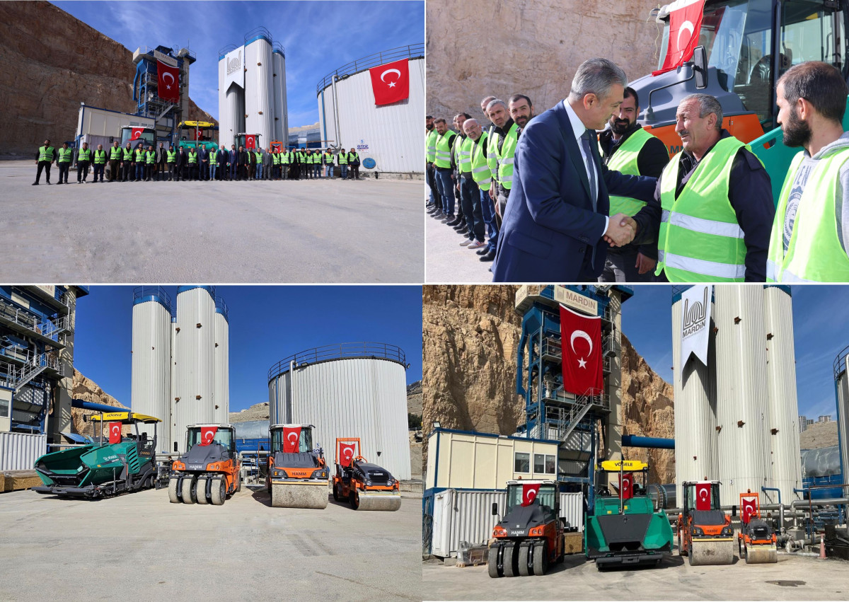 Mardin Büyükşehir Belediyesinden asfalt çalışmaları için büyük yatırım